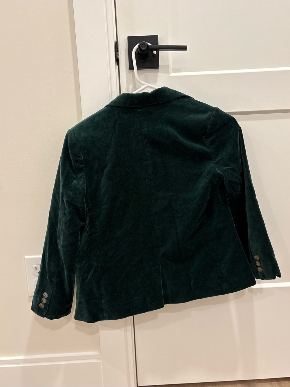 Janie and Jack The Velvet Party Blazer and Pants In Pine Green Size 8 - Picture 12 of 14